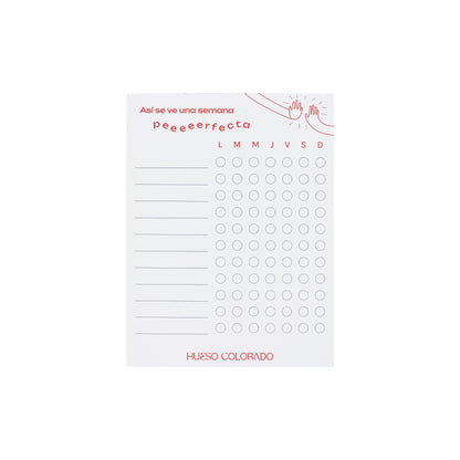 Mis Hábitos - Note Pad
