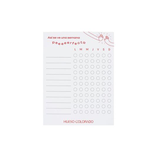 Mis Hábitos - Note Pad